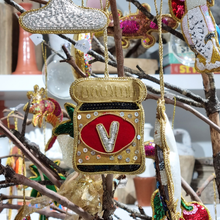 Vegemite Sparkle Christmas Tree Decoration