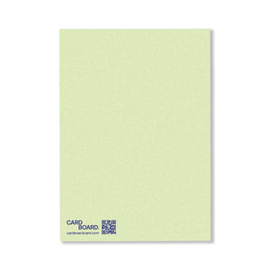Eco-Friendly Green Greeting Card - A5 Fold to A6, back