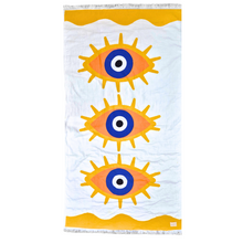 The Evil Eye Beach Towel