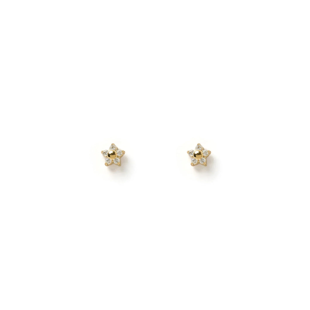 Gardenia Studs | Stone