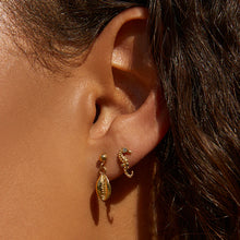 Seahorse Gold Studs