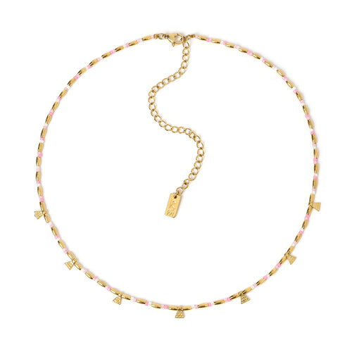 Natalia Gold Necklace | Peony