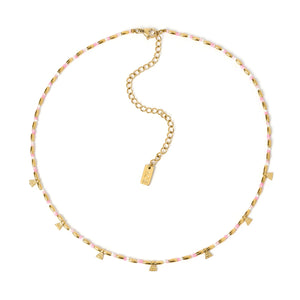 Natalia Gold Necklace | Peony