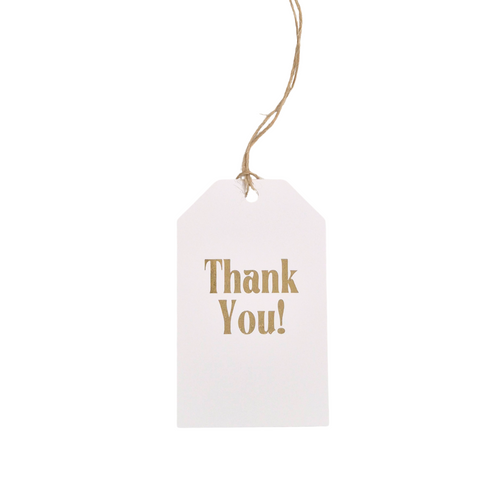 Thank You!  | Gold Foil Gift Tag