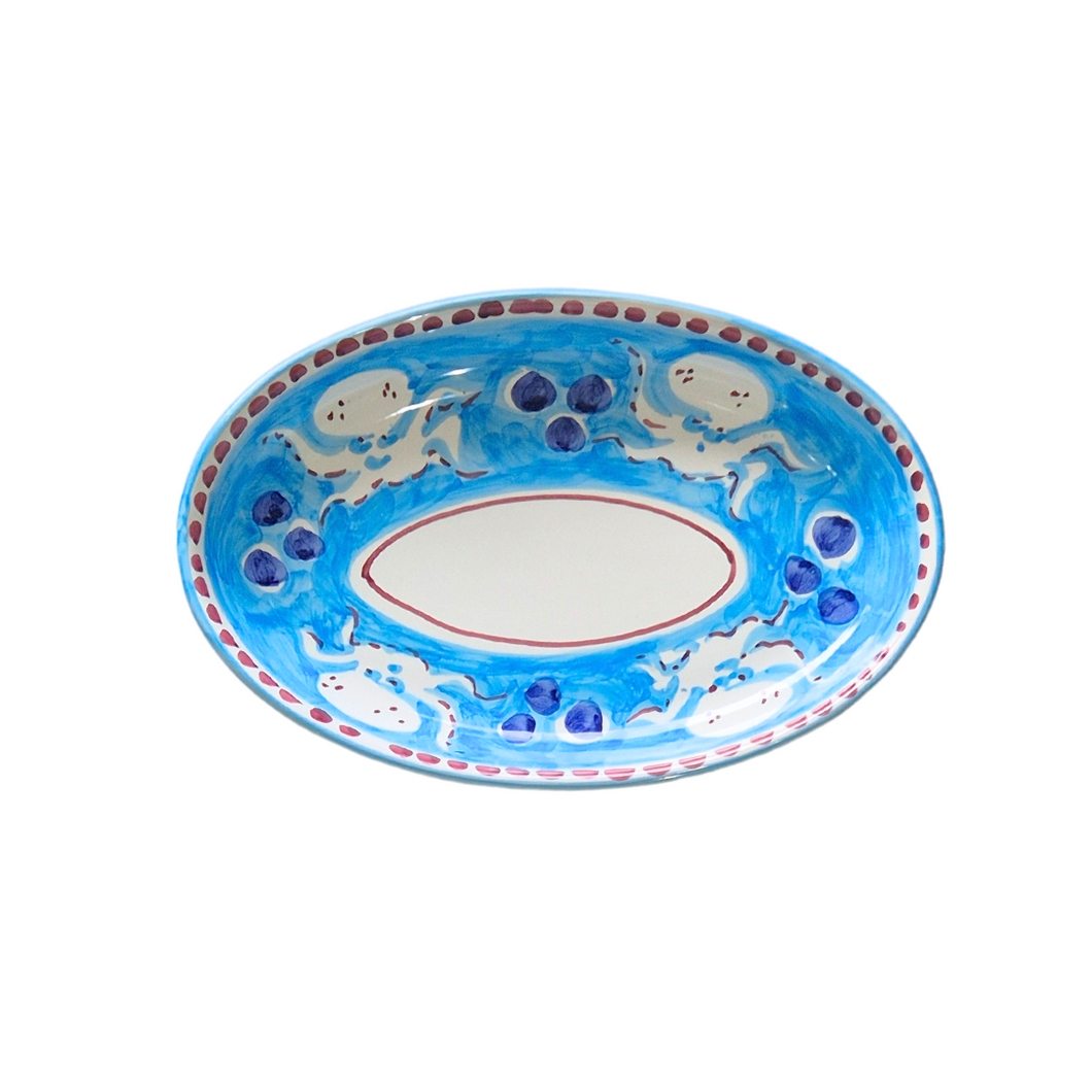 Amalfi Oval Serving Plate | Polpo