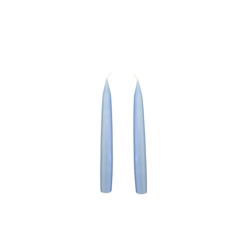 Moniek Dripless Taper Candles | Steel Blue — 20cm × 2.2cm⌀