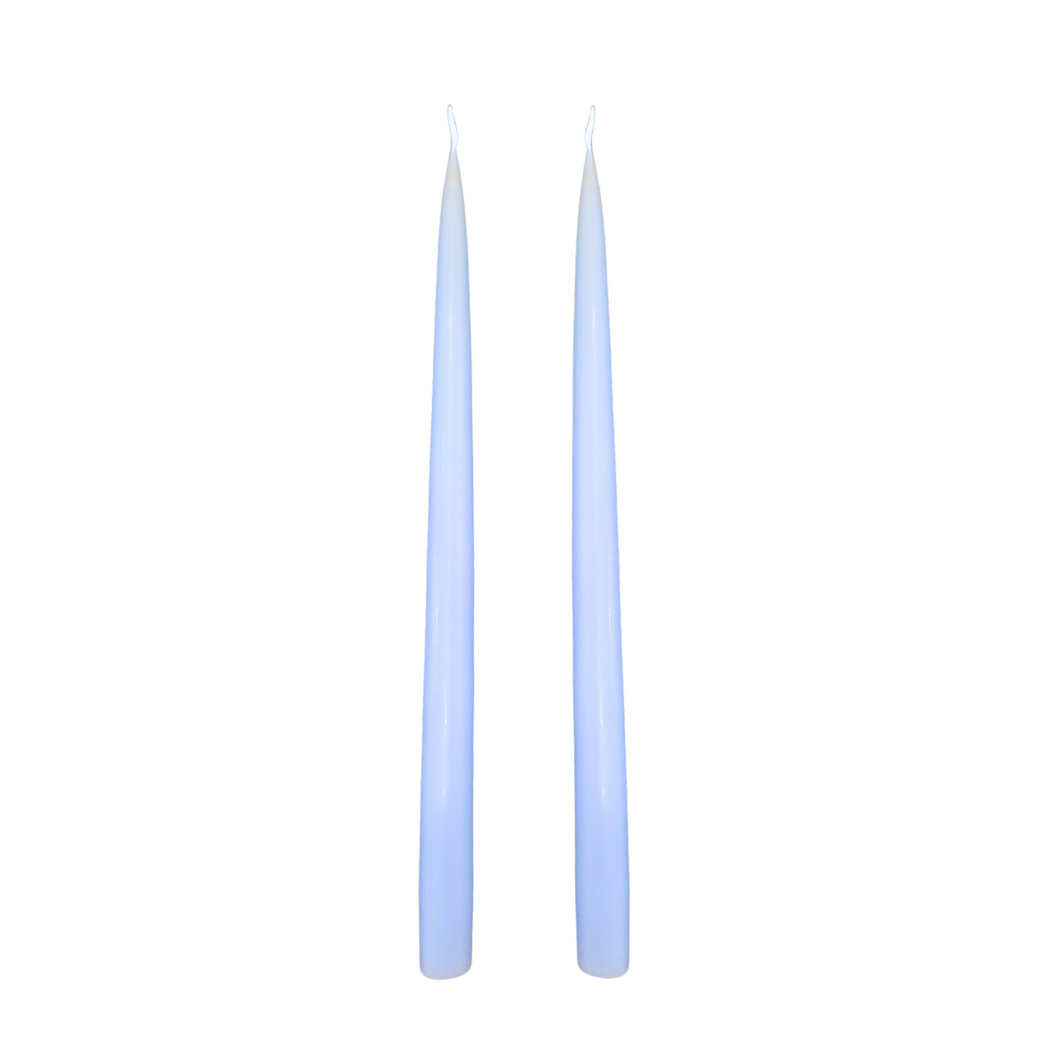 Jacques Dripless Taper Candles | Sky Blue — 35cm × 2.2cm⌀