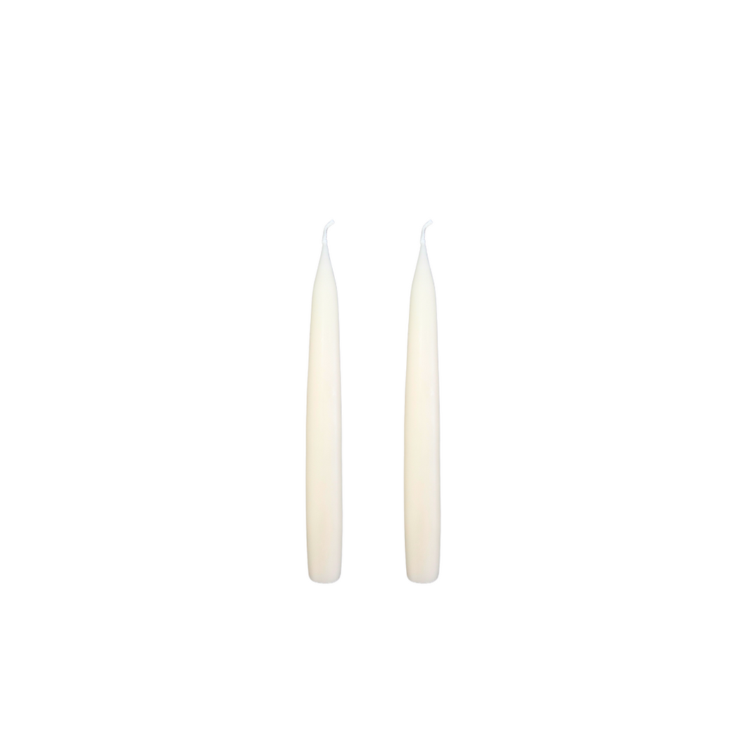 Moniek Dripless Taper Candles | Off-White — 20cm × 2.2cm⌀