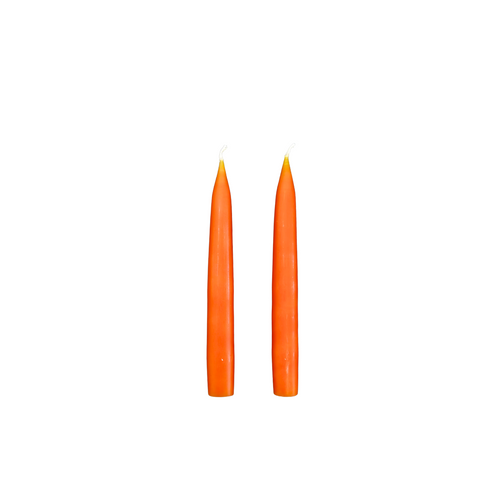 Moniek Dripless Taper Candles | Orange — 20cm × 2.2cm⌀