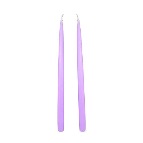 Jacques Dripless Taper Candles | Pastel Purple — 35cm × 2.2cm⌀