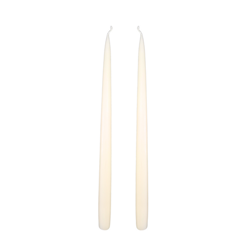 Jacques Dripless Taper Candles | Off-White — 35cm × 2.2cm⌀