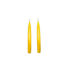 Moniek Dripless Taper Candles | Lemon Yellow — 20cm × 2.2cm⌀