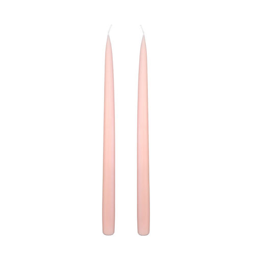 Jacques Dripless Taper Candles | Powder Pink — 35cm × 2.2cm⌀