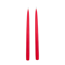 Jacques Dripless Taper Candles | Red — 35cm × 2.2cm⌀