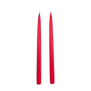 Jacques Dripless Taper Candles | Red — 35cm × 2.2cm⌀