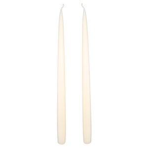 Gaston Dripless Taper Candles | Off-White — 45cm × 2.2cm⌀