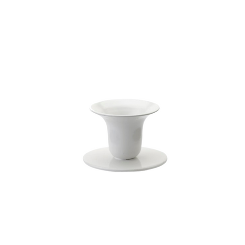 Louis Bell Candle Holder | White