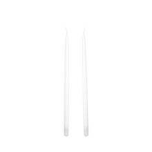 Louis Dripless Taper Candles | White — 28 cm × 1.3 cm⌀