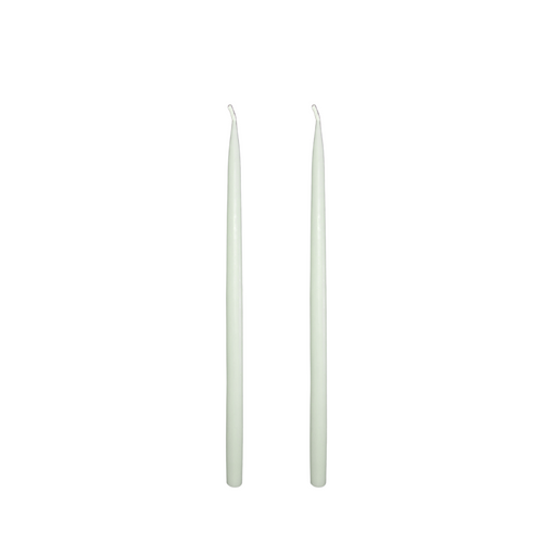 Louis Dripless Taper Candles | Light Teal — 28 cm × 1.3 cm⌀