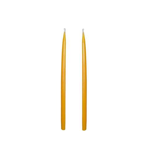 Louis Dripless Taper Candles | Honey — 28 cm × 1.3 cm⌀