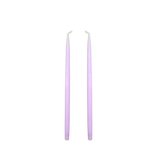 Louis Dripless Taper Candles | Pastel Purple — 28 cm × 1.3 cm⌀