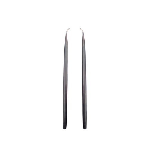 Louis Dripless Taper Candles | Black — 28 cm × 1.3 cm⌀