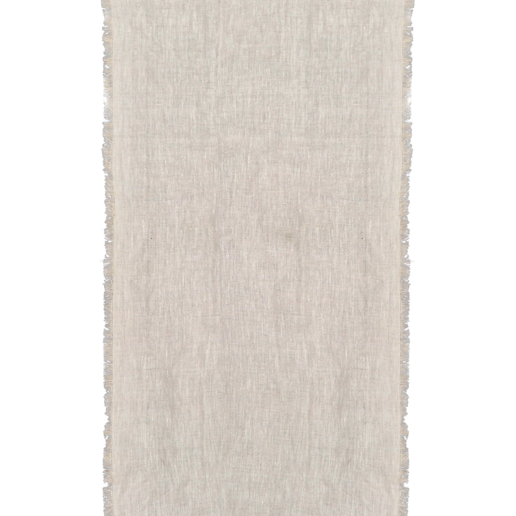 Comme Ça Linen Table Runner | Natural