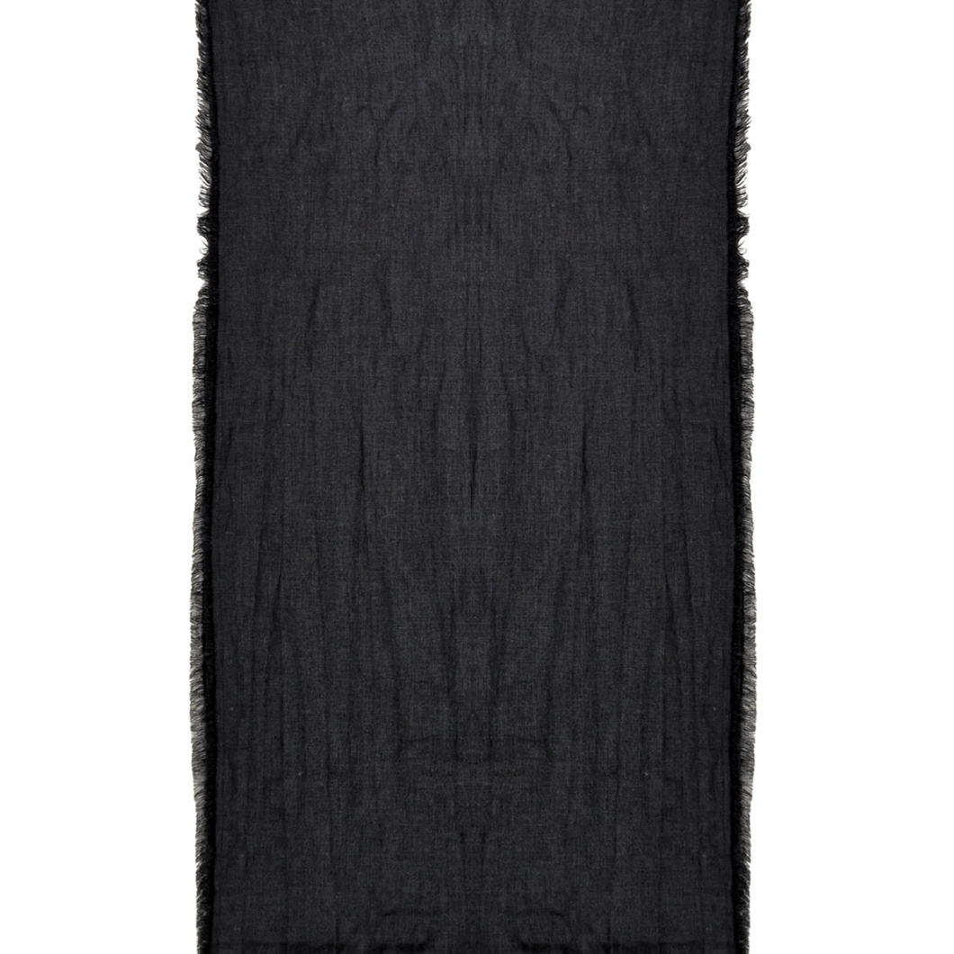 Comme Ça Linen Table Runner | Black