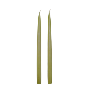 Jacques Dripless Taper Candles | Khaki — 35cm × 2.2cm⌀