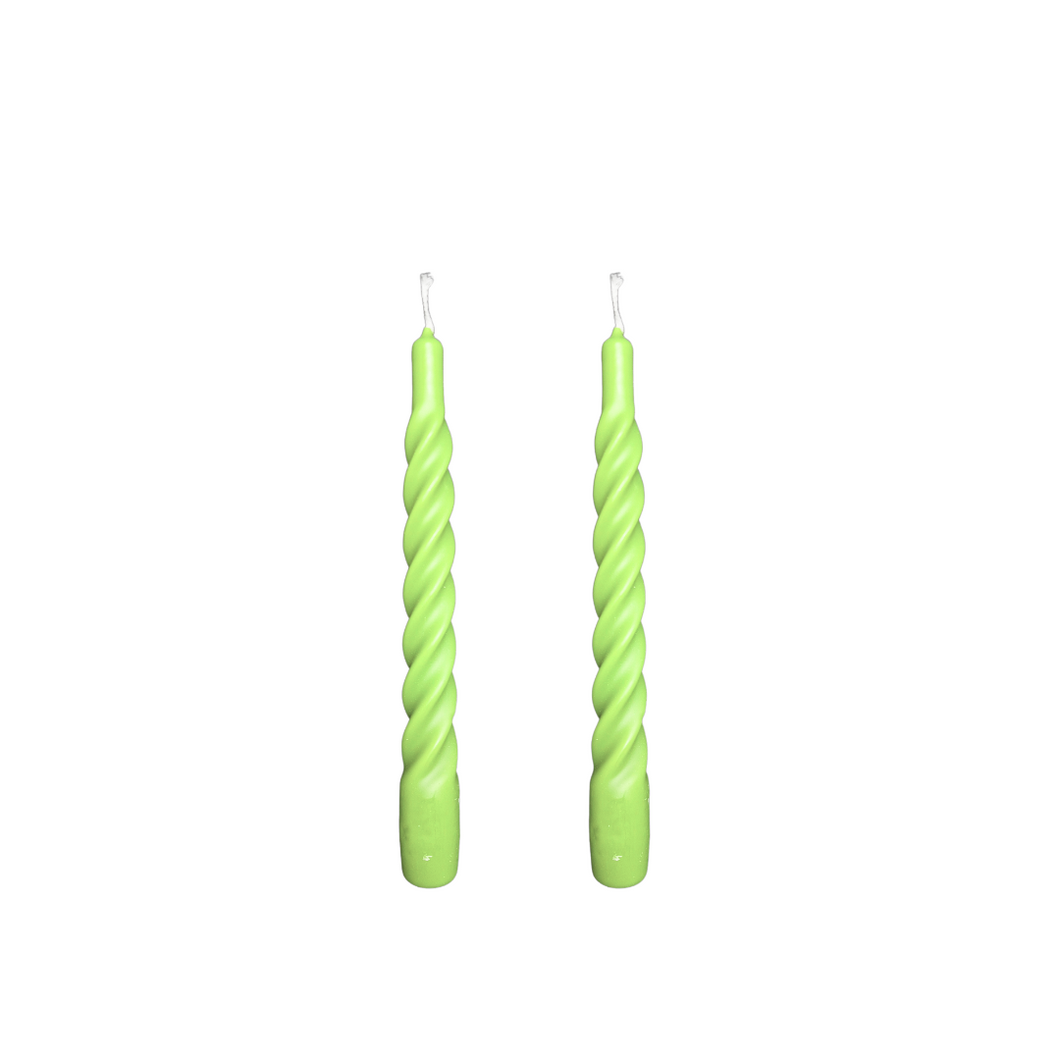 Rolande Dripless Candles | Mint Green