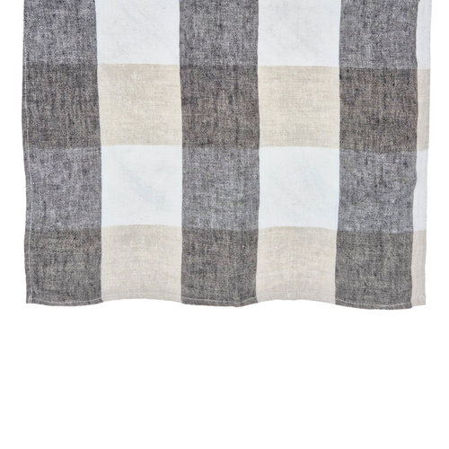 Buffalo Check Linen Tea Towel