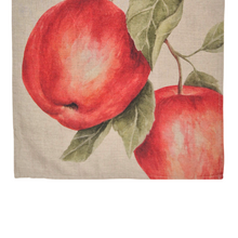 Italian Linen Tea Towel | Apple