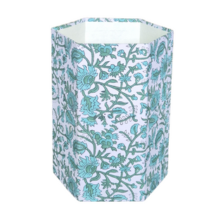 Block-Printed Collapsible Bin | Parthia