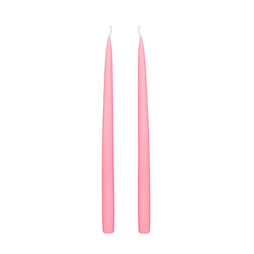 Jacques Dripless Taper Candles | Pastel Pink — 35cm × 2.2cm⌀