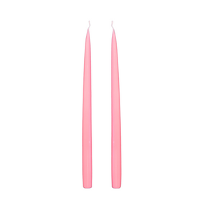 Jacques Dripless Taper Candles | Pastel Pink — 35cm × 2.2cm⌀