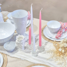 Jacques Dripless Taper Candles | Pastel Pink — 35cm × 2.2cm⌀