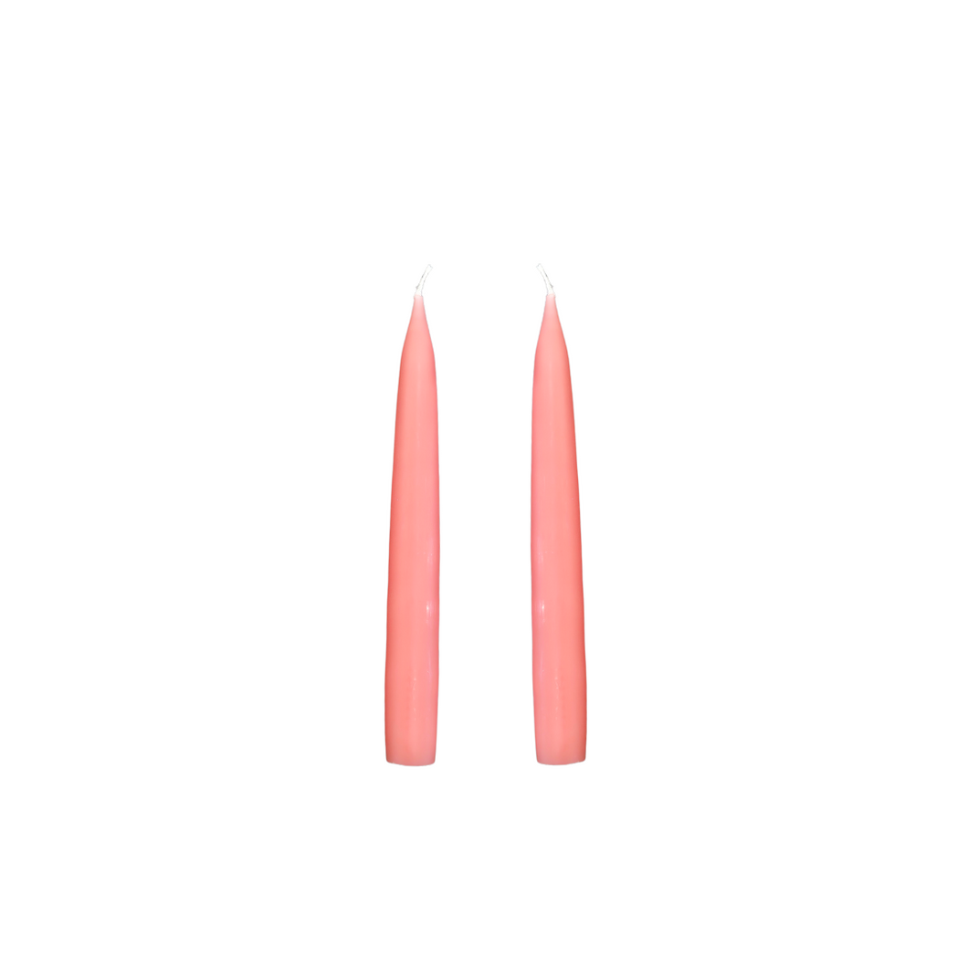 Moniek Dripless Taper Candles | Rose Pink — 20cm × 2.2cm⌀