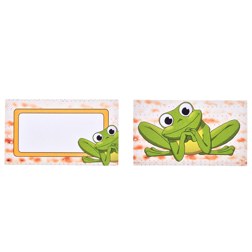 Passover Frog Place Cards | Set-of-10 Name Cards