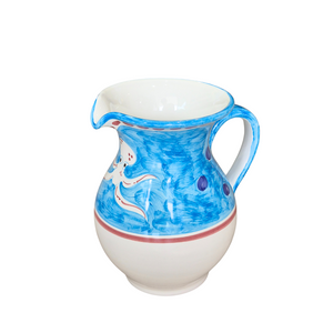 Ceramic Pitcher | Blue Polpo