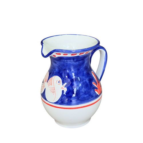 Ceramic Pitcher | Pescare Blue