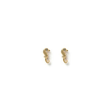 Seahorse Gold Studs