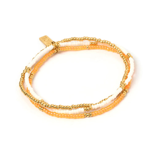 Sunny Bracelet Set | Passionfruit