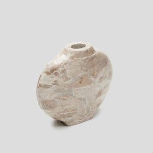 Handcrafted Natural Stone Celeste Vase | ELLIPSE