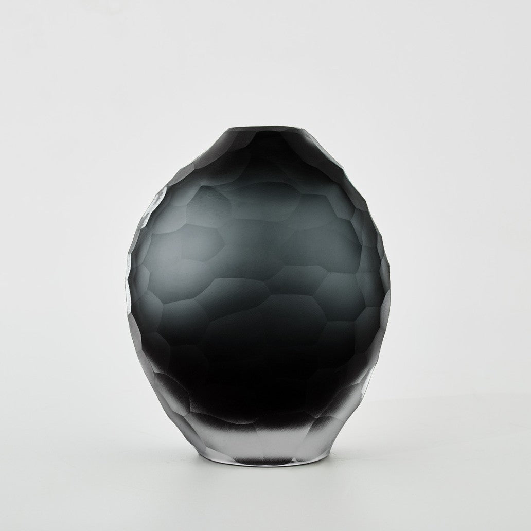 Handmade Calypso Smoke Vase | Medium