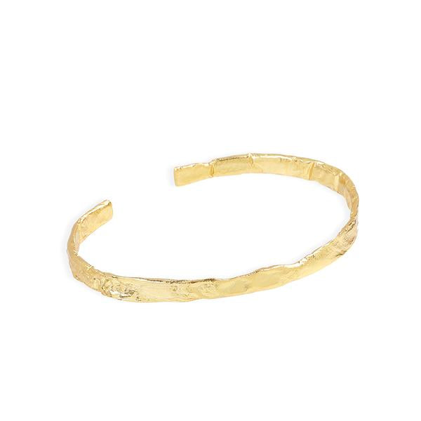 Helios Gold Cuff Bracelet