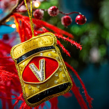 Vegemite Sparkle Christmas Tree Decoration