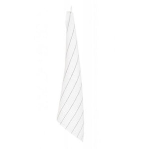 Minimal Stripe Tea Towel - White - CRAVE WARES